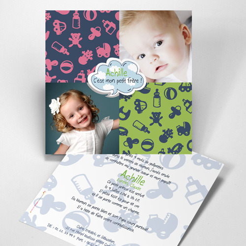 Personnaliser et commander Baby Shower