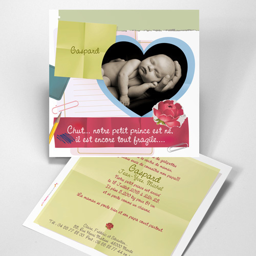 Personnaliser et commander Petite Note